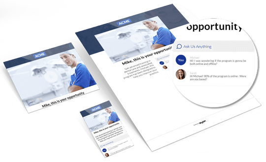 Personalized Video Landing Pages by Pirsonal Personalized Video Landing Pages by Pirsonal